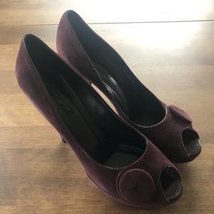 COPY - Louis Vuitton open Pump heel 38.5 Chelsea. Size 81/2